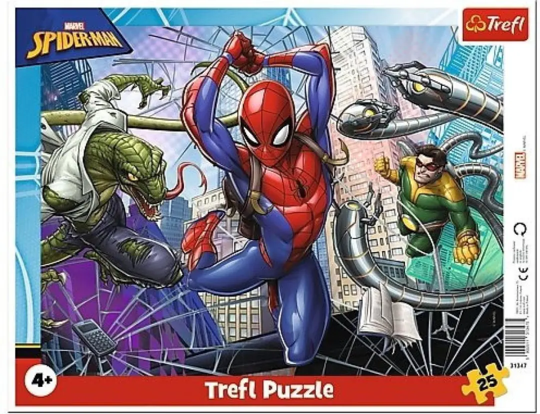 Trefl Spiderman Puzzel 25 Stuks