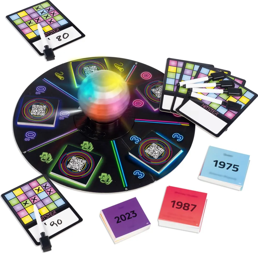 Hitster Bingo FR Franstalig Partyspel 1130100384 - 10 Spelers