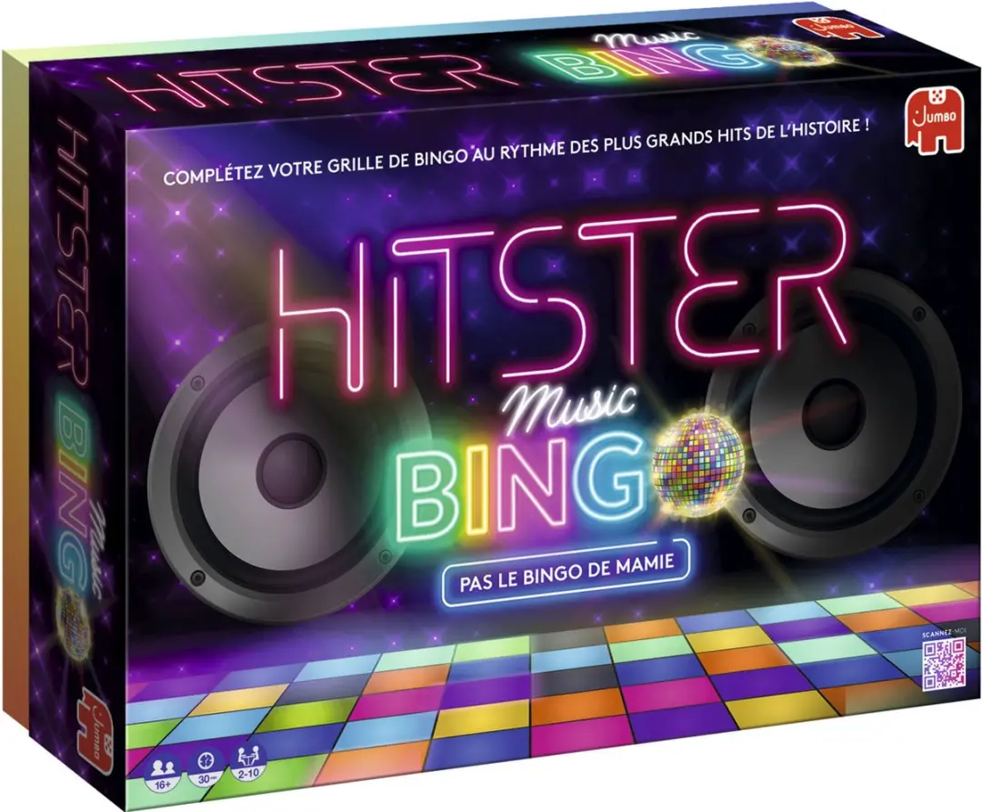 Hitster Bingo FR Franstalig Partyspel 1130100384