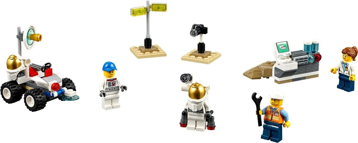 LEGO City Ruimtevaart Starter Set 60077 - 107 Stukken