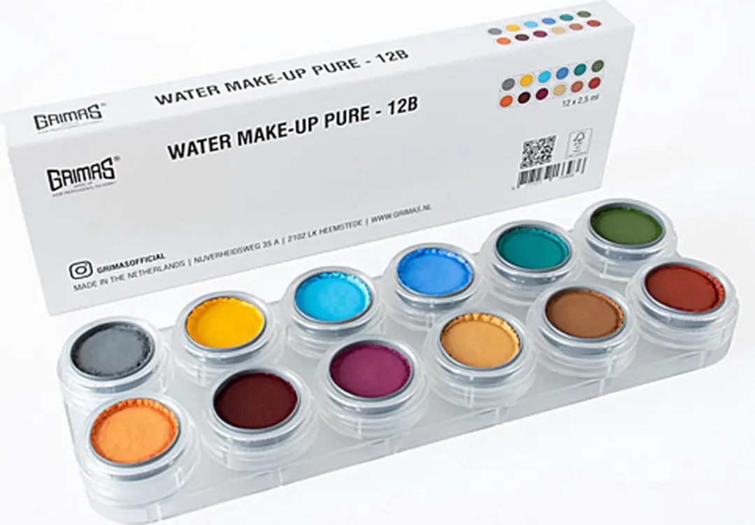 Grimas Water Make-up Palette B
