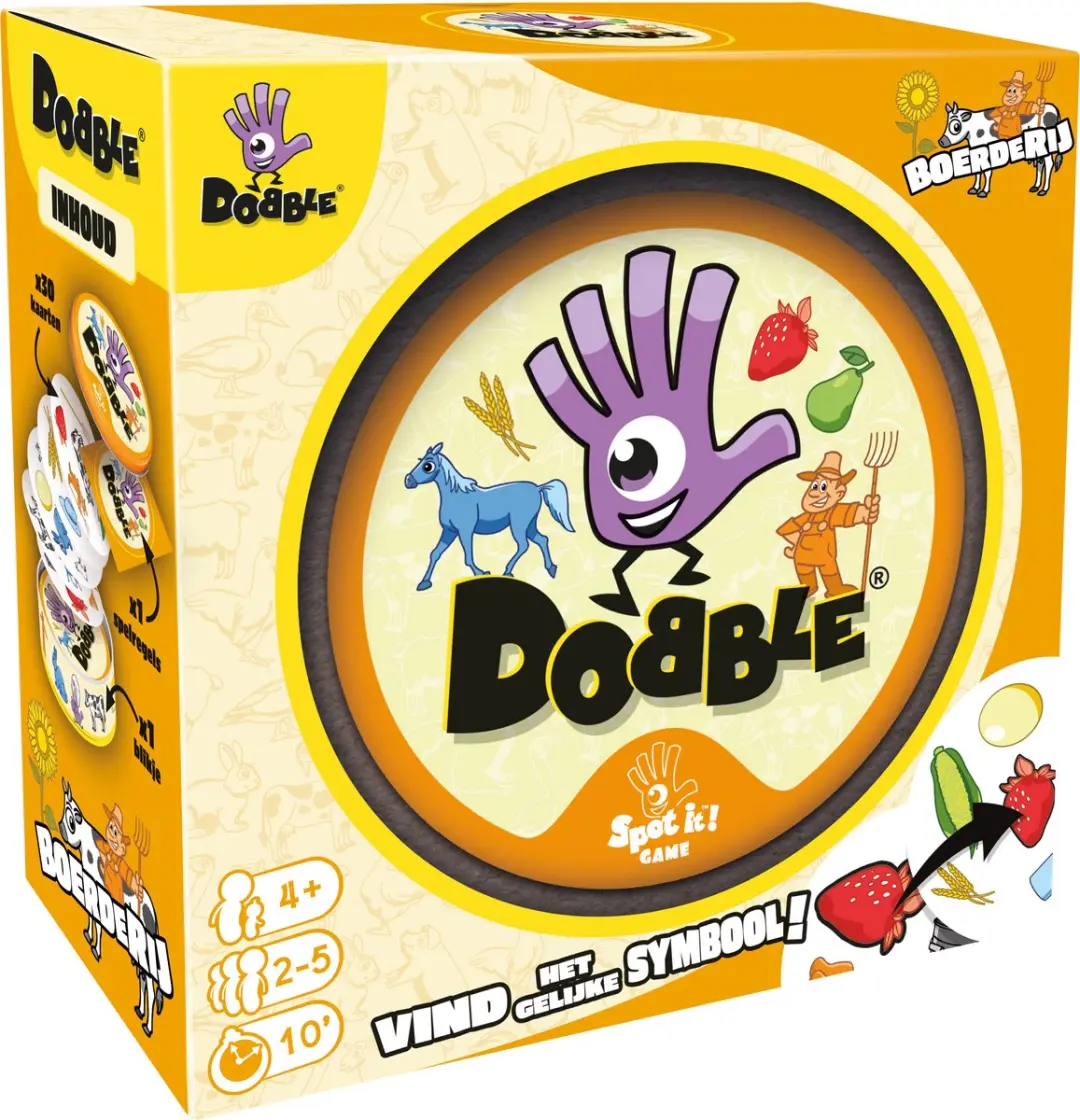 Zygomatic Dobble Boerderij Kaartspel