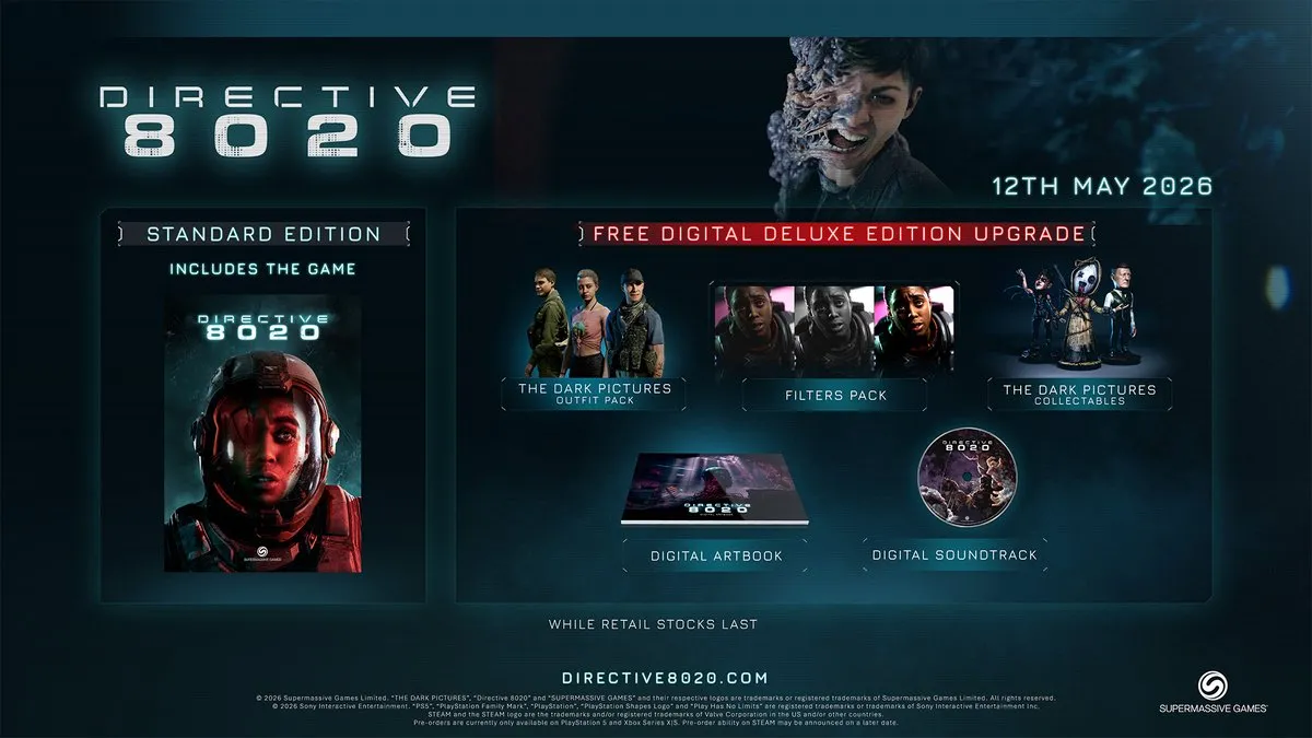 Bandai Namco DIRECTIVE 8020 Day One Edition PS5 - 5 Spelers