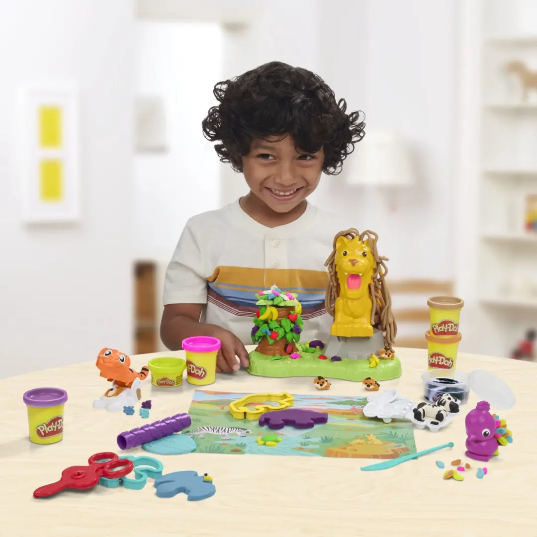 Play-Doh Leeuw Speelset - 17 Stuks - Multikleur