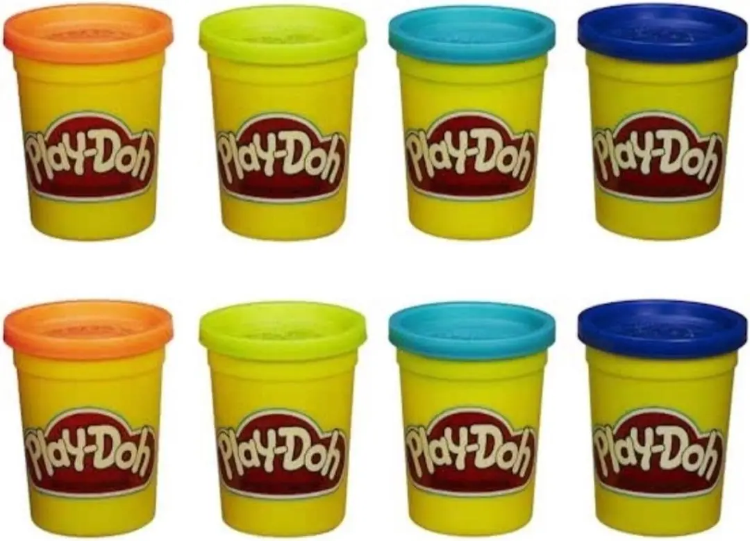 Play-Doh Knekkebrood Rogge Haver 8 Potjes