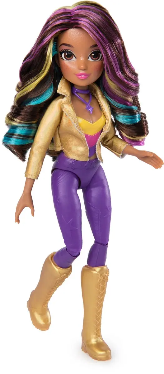Unicorn Academy Pop Sophia Gemaskerd Bal - 9 Accessoires - Regenbooghaar
