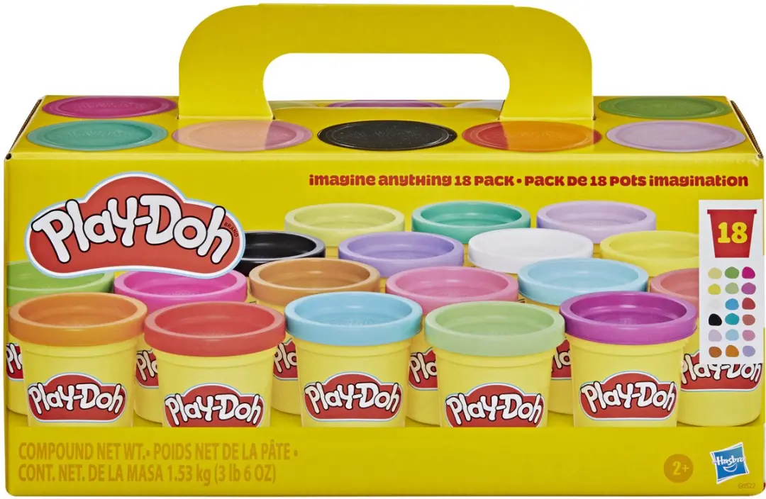 Play-Doh Fantaseer Maar Raak 18 Potjes Klei