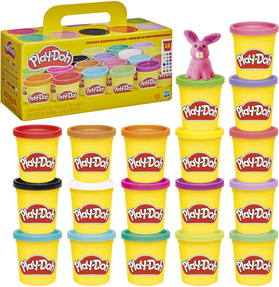 Play-Doh Fantaseer Maar Raak 18 Potjes Klei - Multi