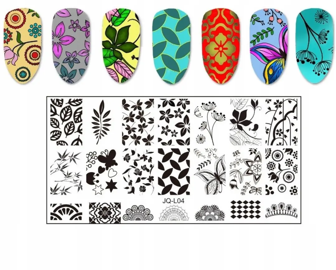 Born Pretty Stempelplaat JQ-L04 Mandala