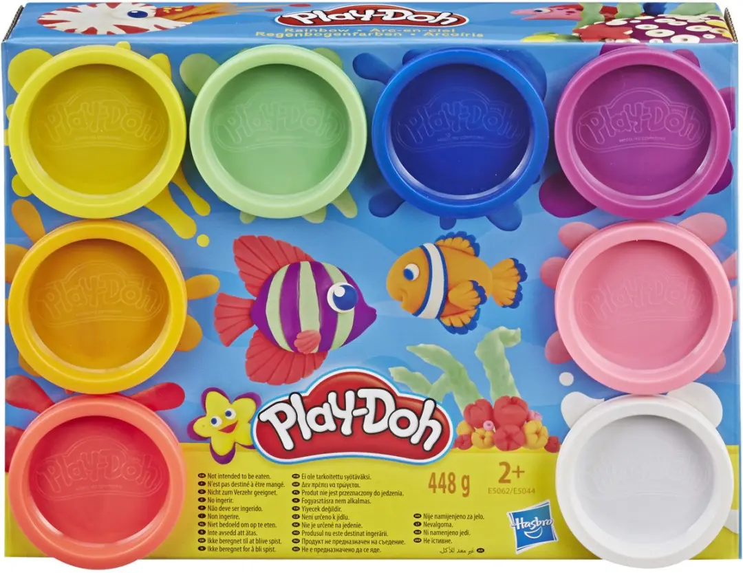 Play-Doh Regenboog 8-potjes