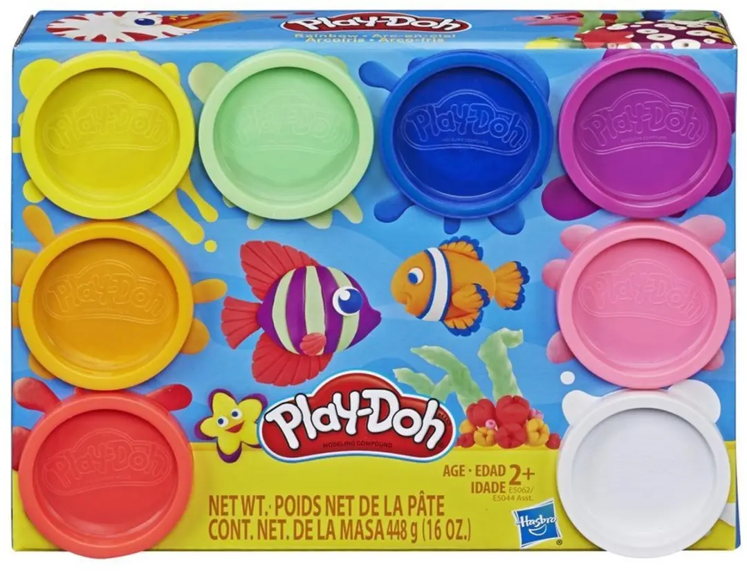 Play-Doh Regenboog 8-potjes