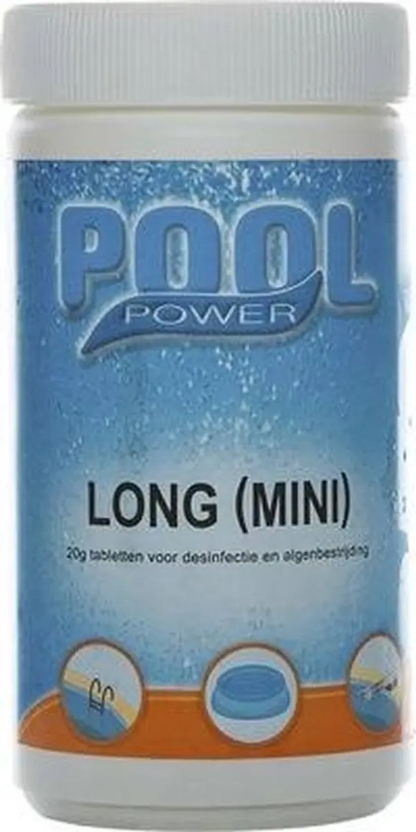 Pool Power Mini Chloortabletten 20g - 2x 1kg