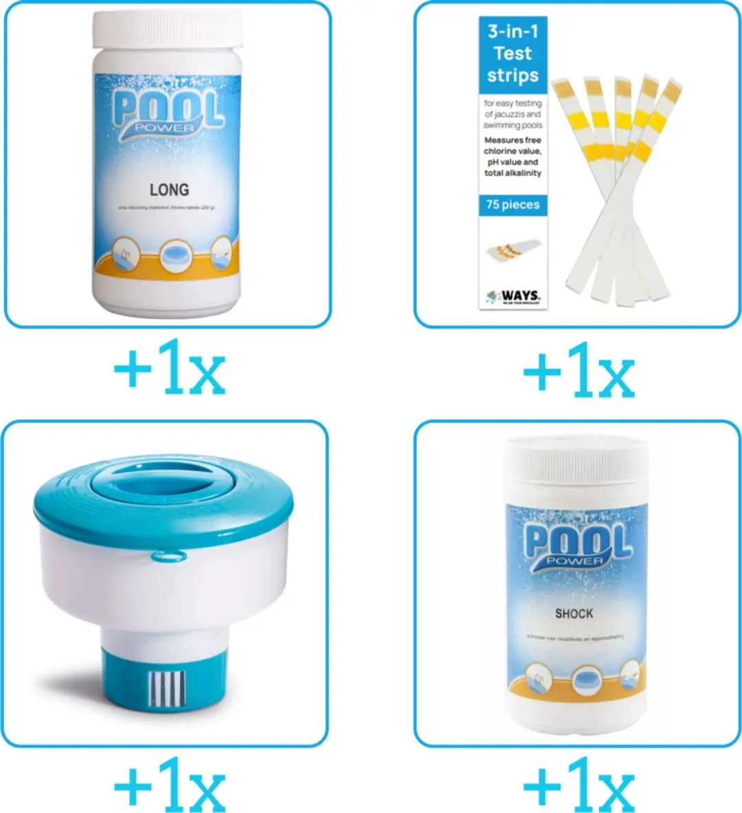 Pool Power Zwembad Onderhoudspakket