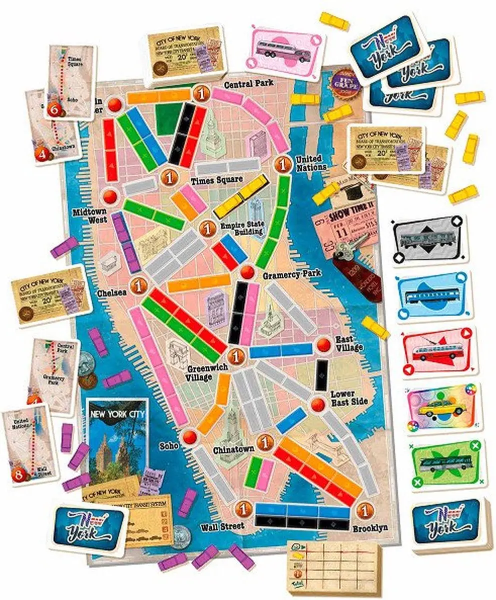 Days of Wonder Ticket to Ride New York - NL Bordspel - 2-4 Spelers