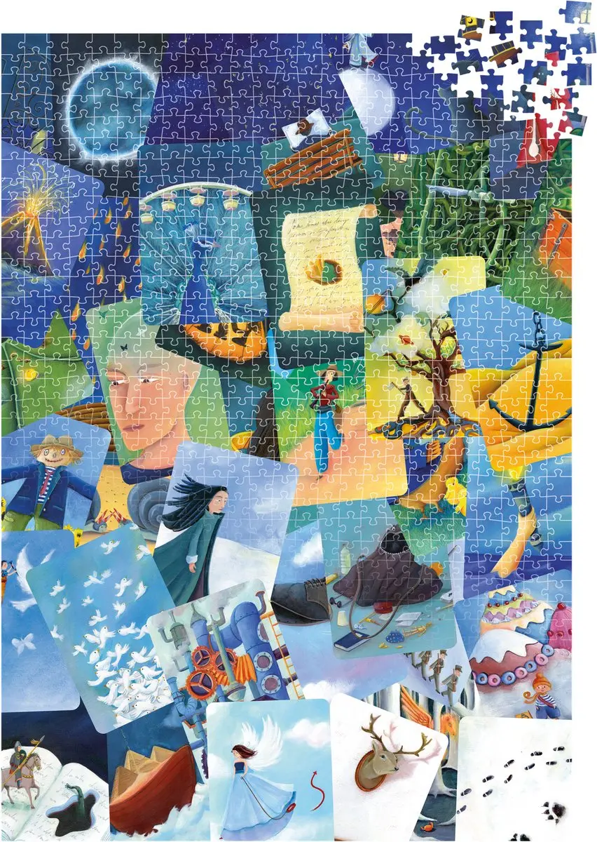 Libellud Dixit Blue MishMash Puzzel - 1000 Stukjes