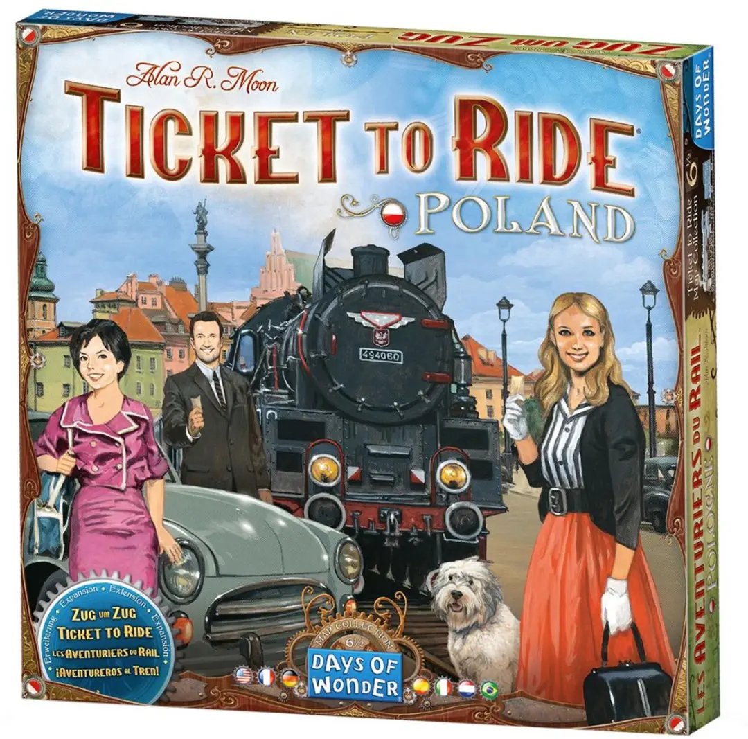 Days of Wonder Ticket to Ride Polen Uitbreiding