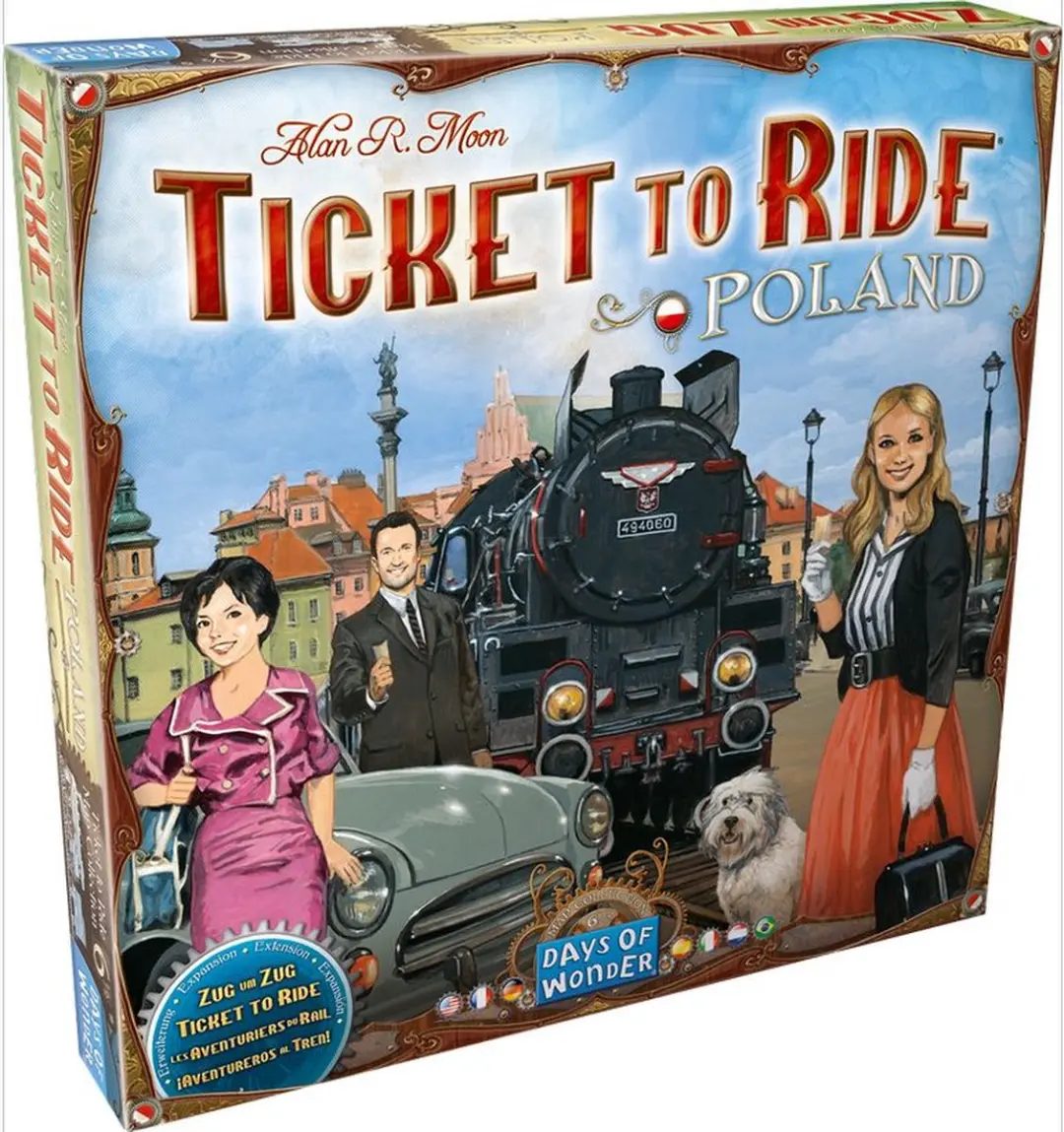 Days of Wonder Ticket to Ride Polen Uitbreiding - Bordspel DOW 720130