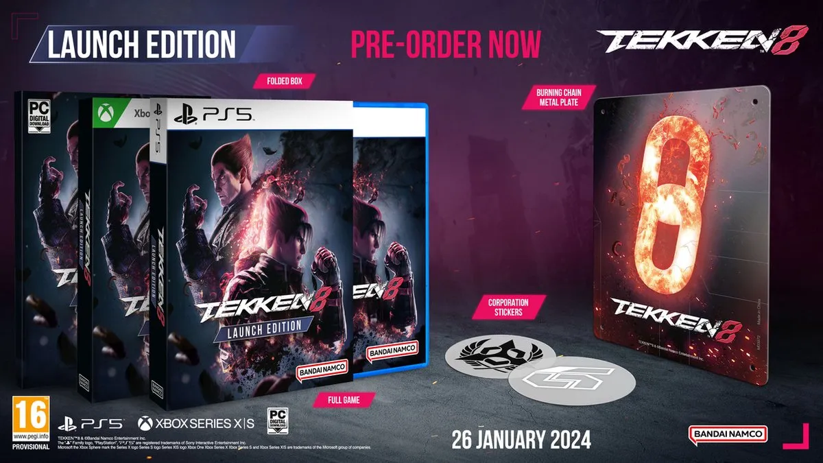Bandai Namco Tekken 8 Launch Edition Xbox Series X