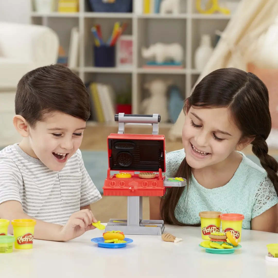 Play-Doh Super Grill Barbecue Speelset - 14-delig