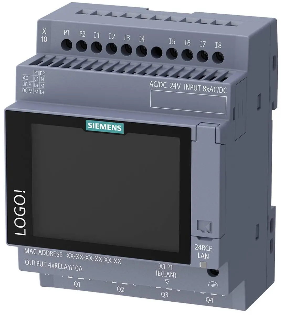 Siemens 6ED1052-1HB08-0BA3 PLC-aansturingsmodule 24V/DC