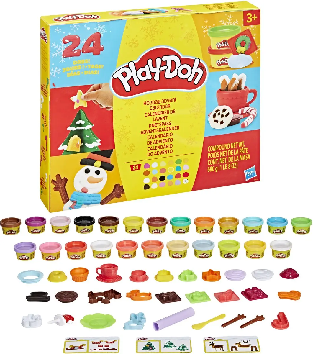 Play-Doh Adventskalender 24 Dagen - Multi