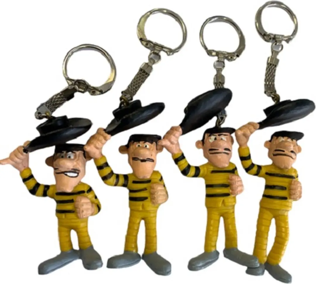Plastoy Familie Dalton Sleutelhangers