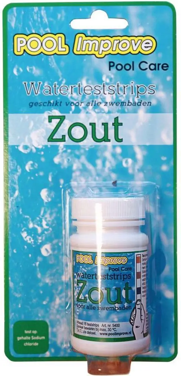 Pool Improve 401187 Teststrips Zoutelektrolyse