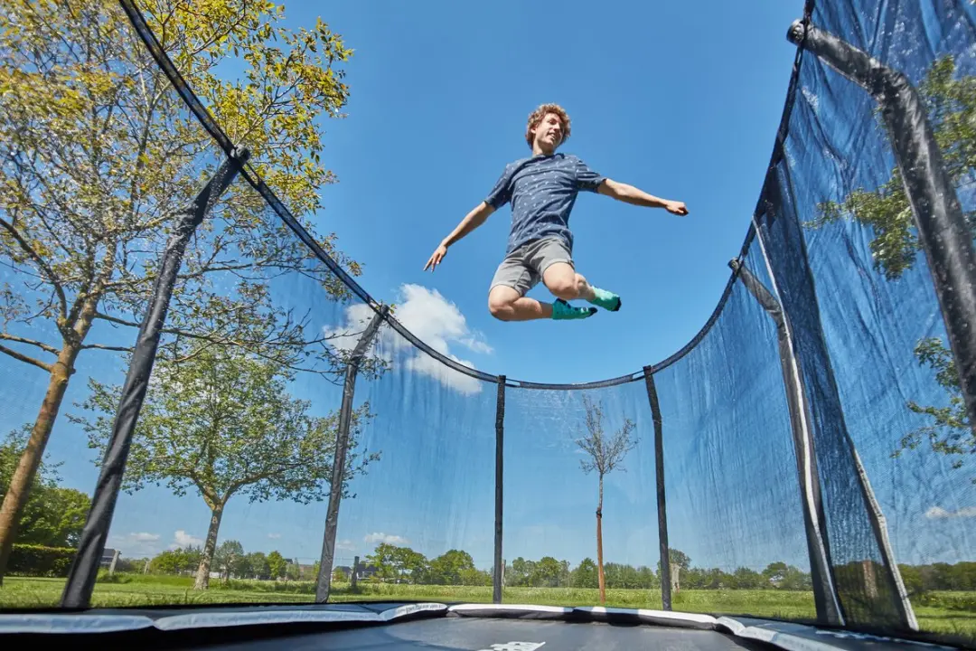 Salta Royal Baseground Inground Trampoline 396x244cm - Zwart
