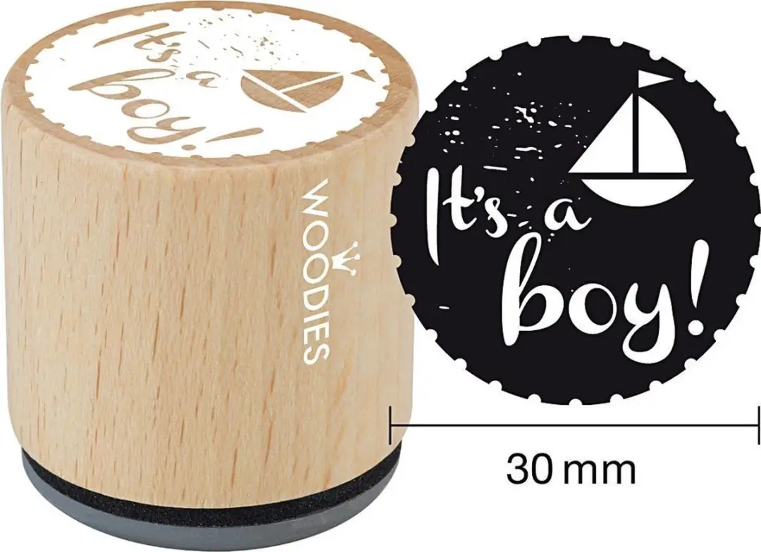 Woodie's Stempel It's a Boy