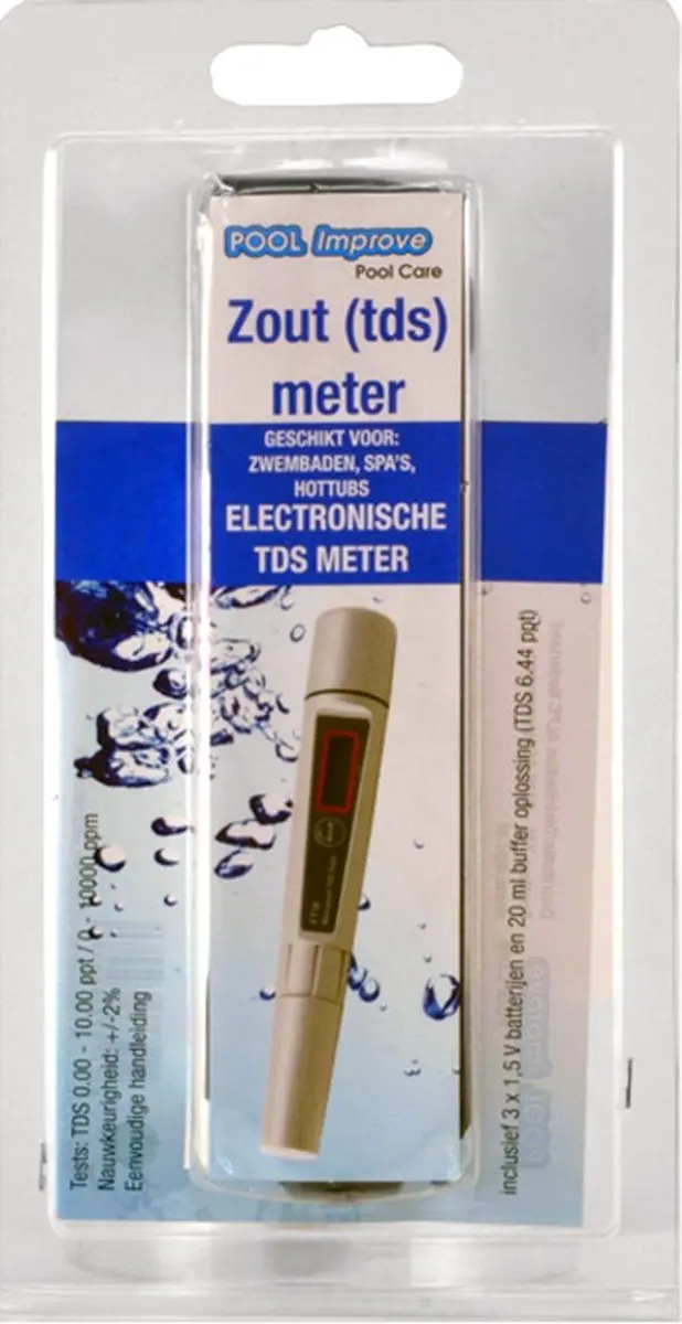 Pool Improve Digitale Zoutmeter 401188 - Waterdicht - afbeelding 6 van 6