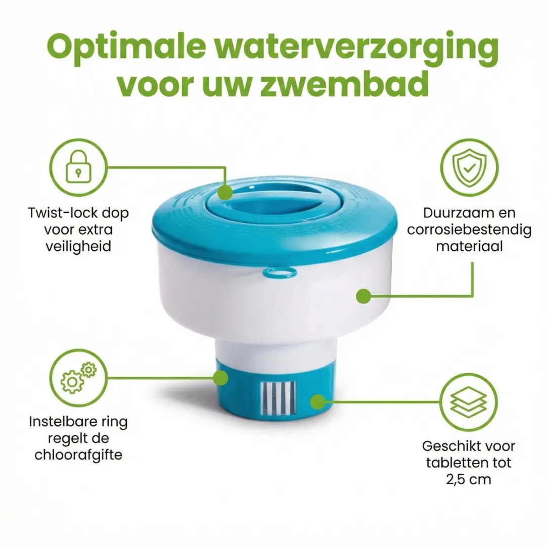 Pool Power Zwembad Onderhoudspakket - 3-delig