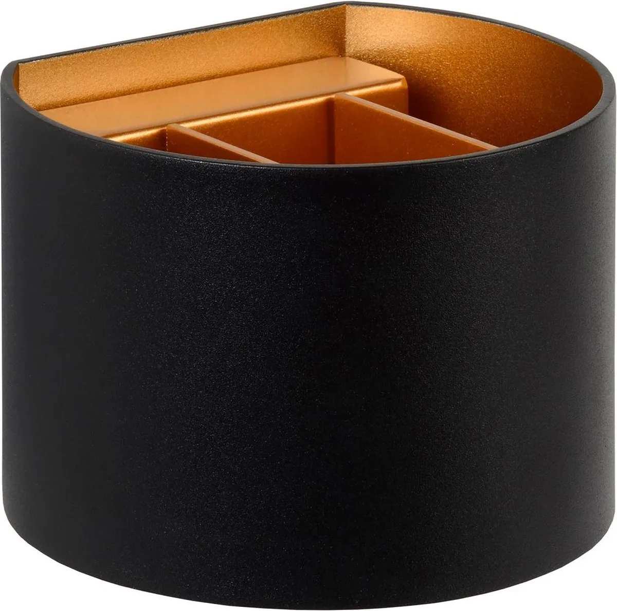 Lucide XIO Wandlamp LED - 3,5W 2700K - Zwart