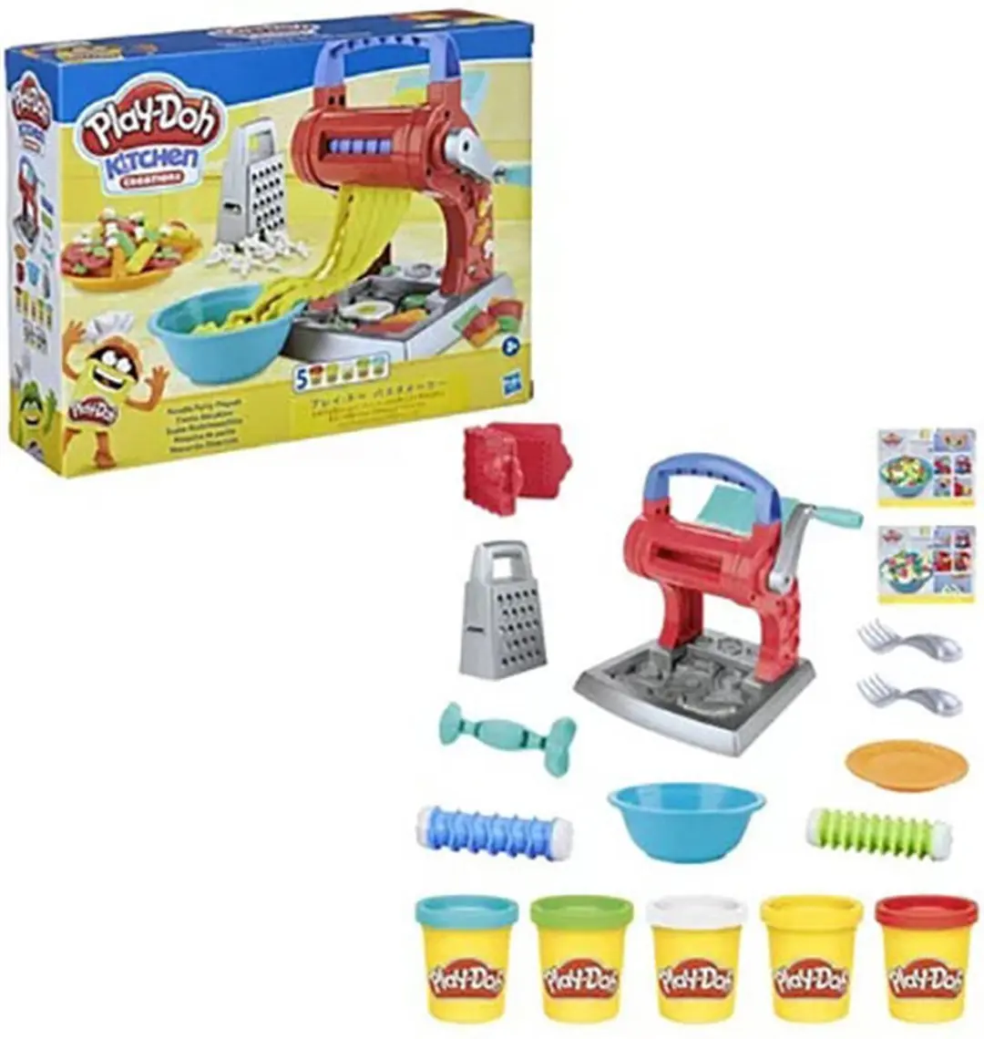 Play-Doh Noodle Party Playset - Multicolor - afbeelding 6 van 6
