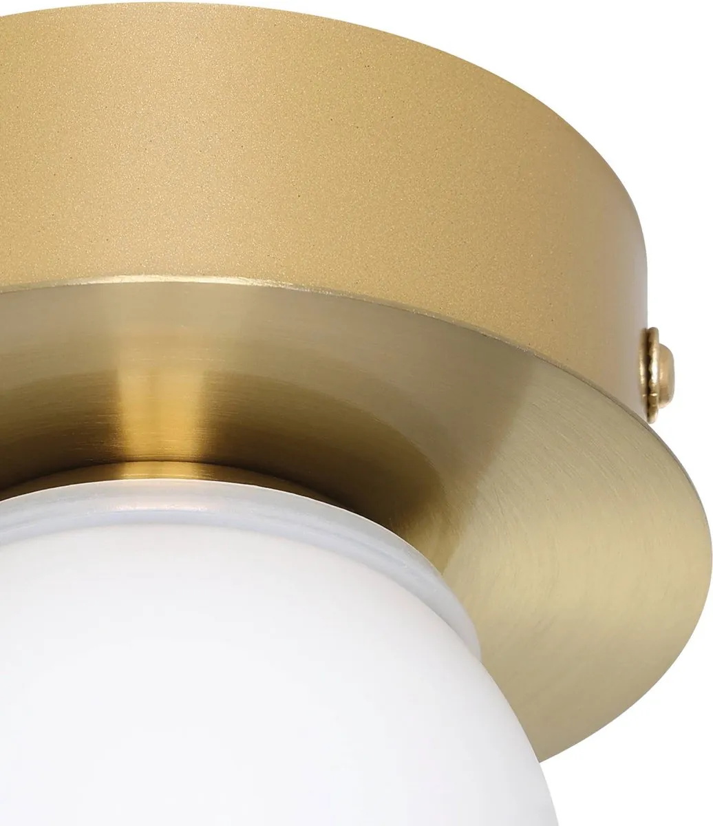 Eglo Mosiano Wandlamp LED Ø11cm - Goud/Wit