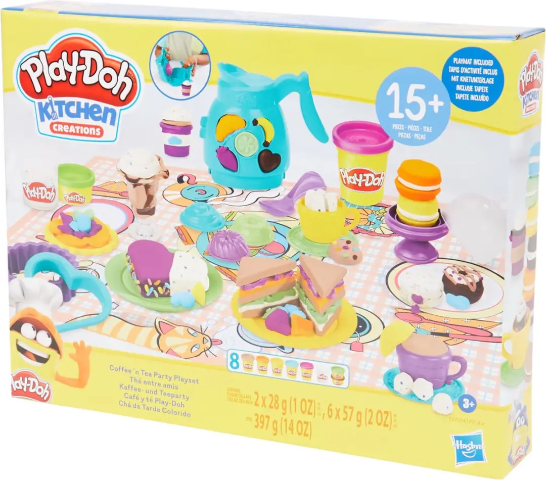Play-Doh Kitchen Creations Koffie- en Theekransjespeelset