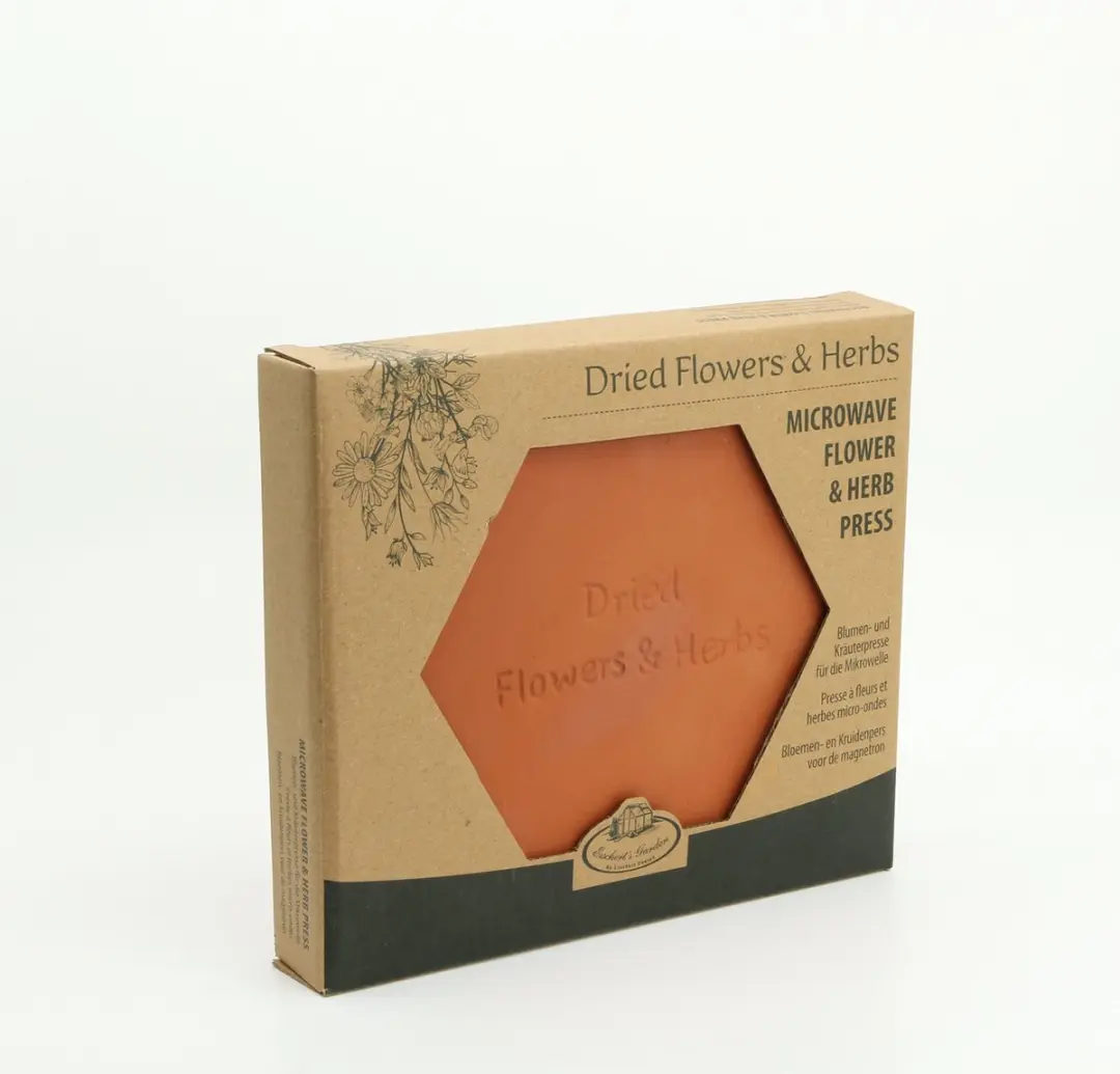 Esschert Design Bloemenpers Terracotta 19,5x17x3,5cm - afbeelding 6 van 6