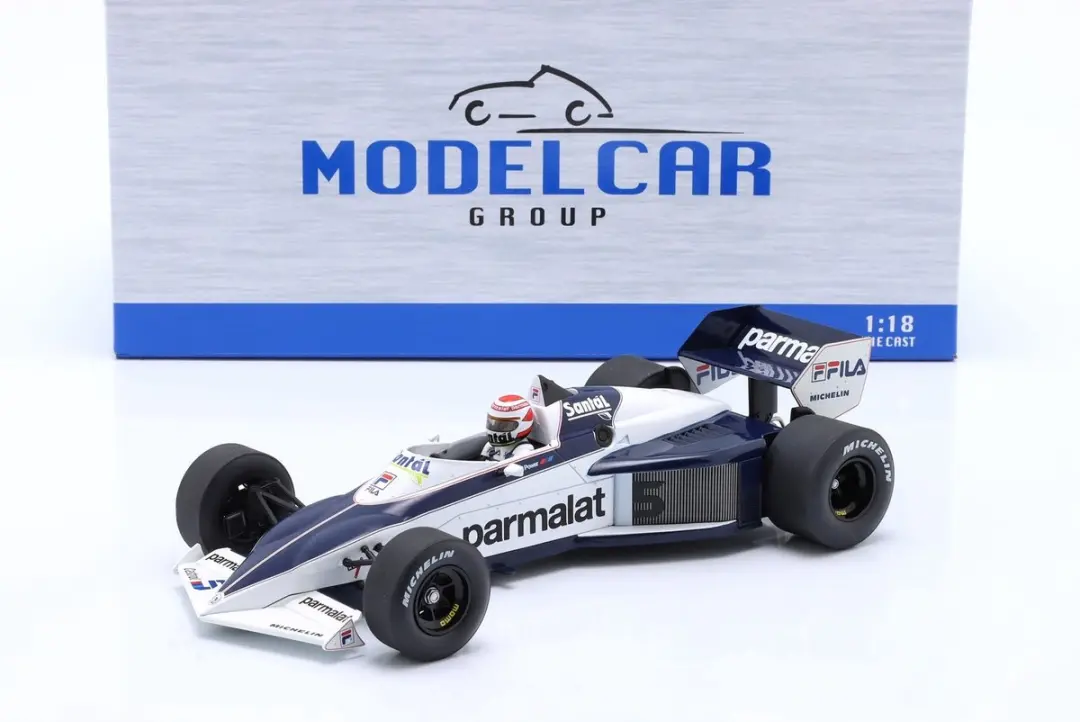 Formule 1 Brabham BT52 #5 Winner Brazilian GP 1983 MCG18618F Modelauto 1:18