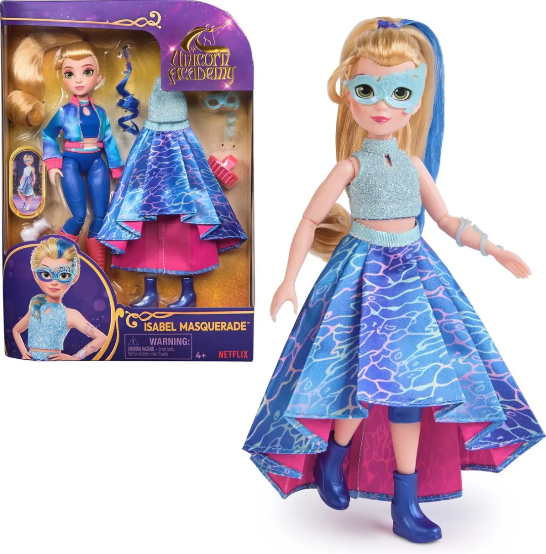 Unicorn Academy Pop Deluxe Isabel Gemaskerd Bal