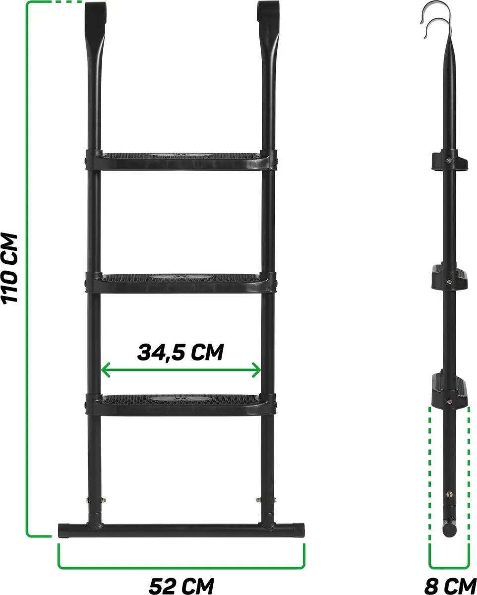 Salta Trampoline Ladder XL - 110cm