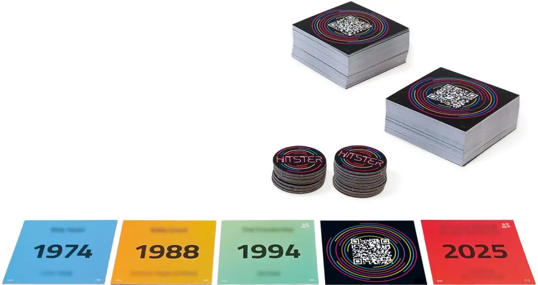 Hitster Original Nederlandstalig Partyspel 924822 - 308 Kaarten