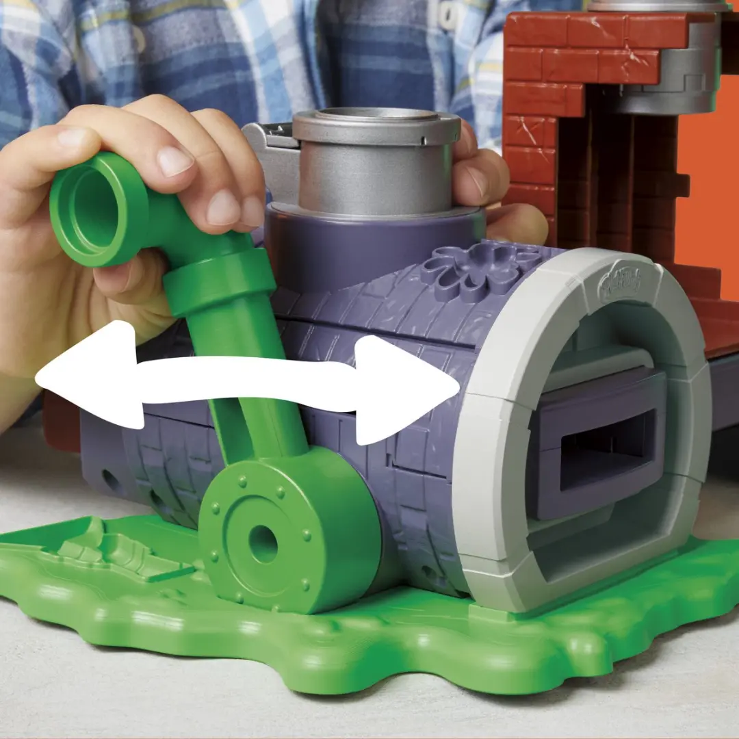 Play-Doh TMNT Slice & Blast Pizza Speelset - 9 Stuks