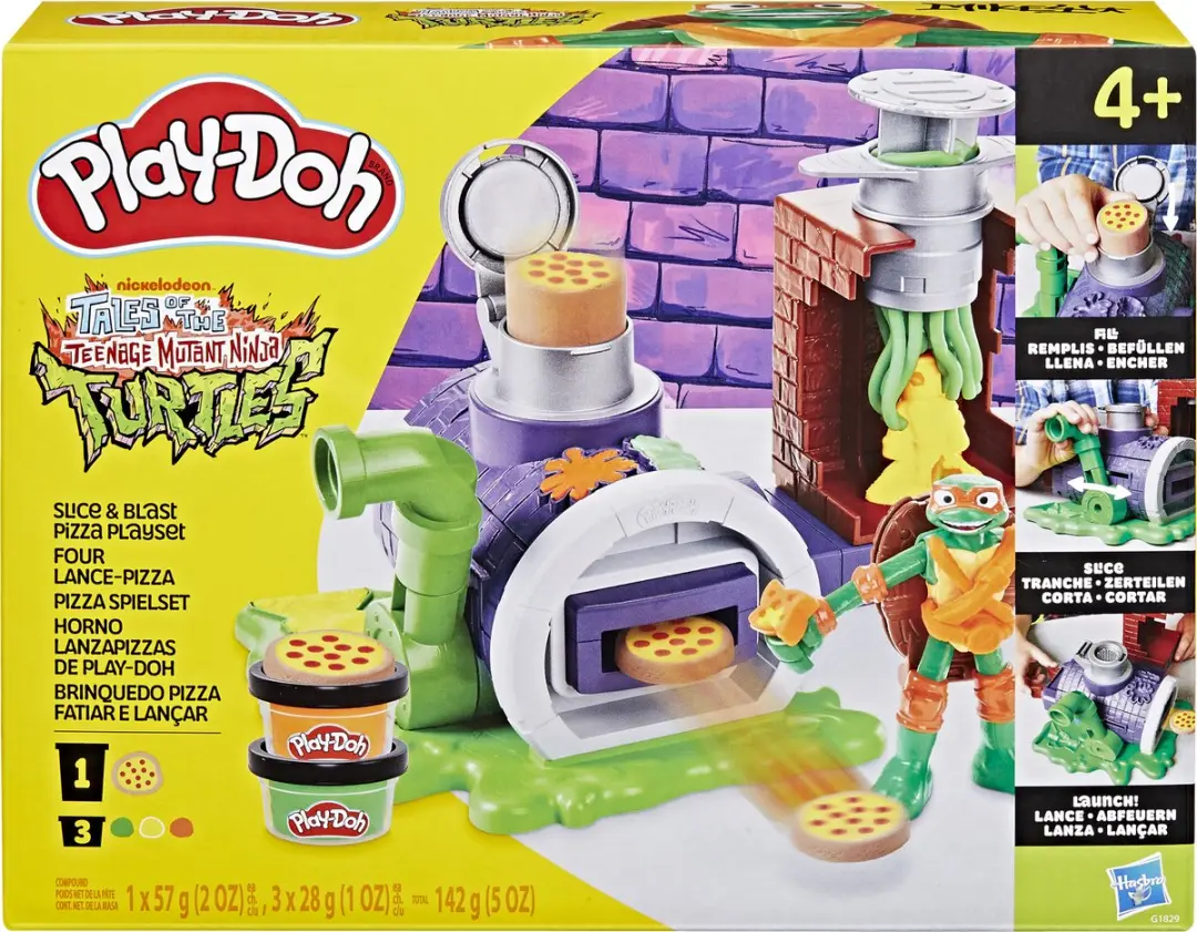 Play-Doh TMNT Slice & Blast Pizza Speelset