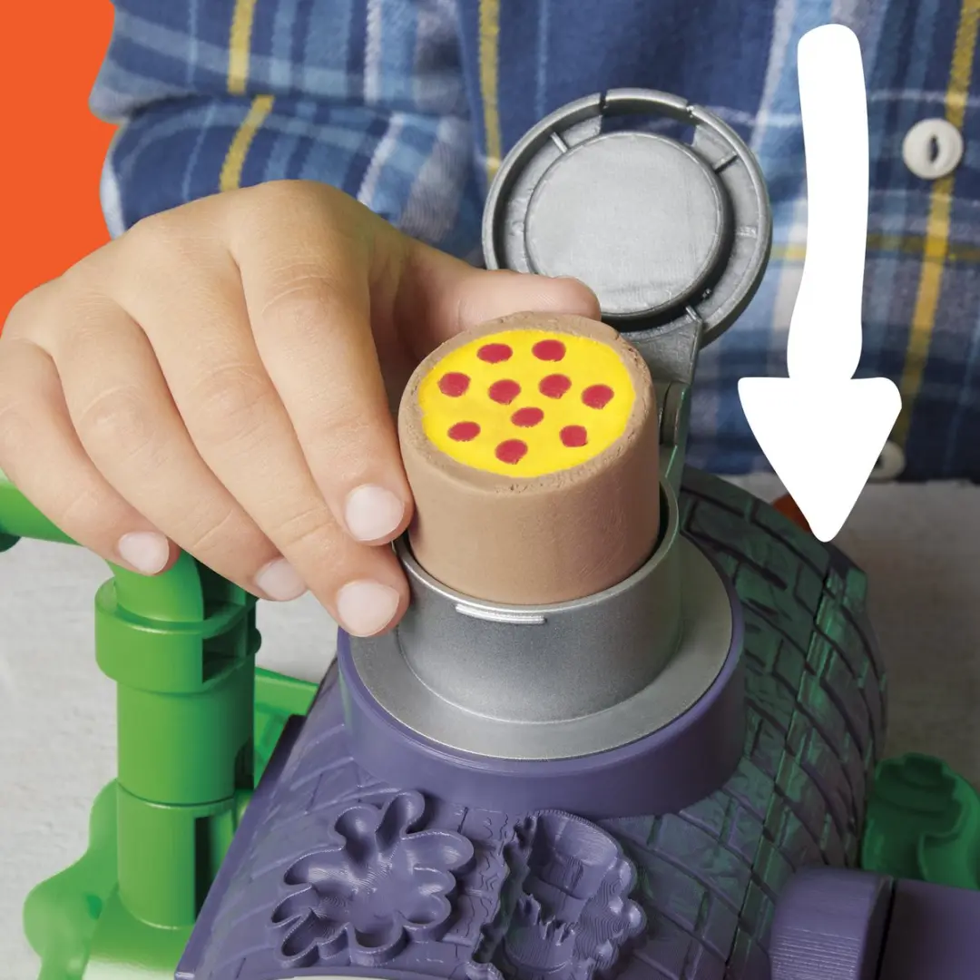Play-Doh TMNT Slice & Blast Pizza Speelset - 9 Stuks