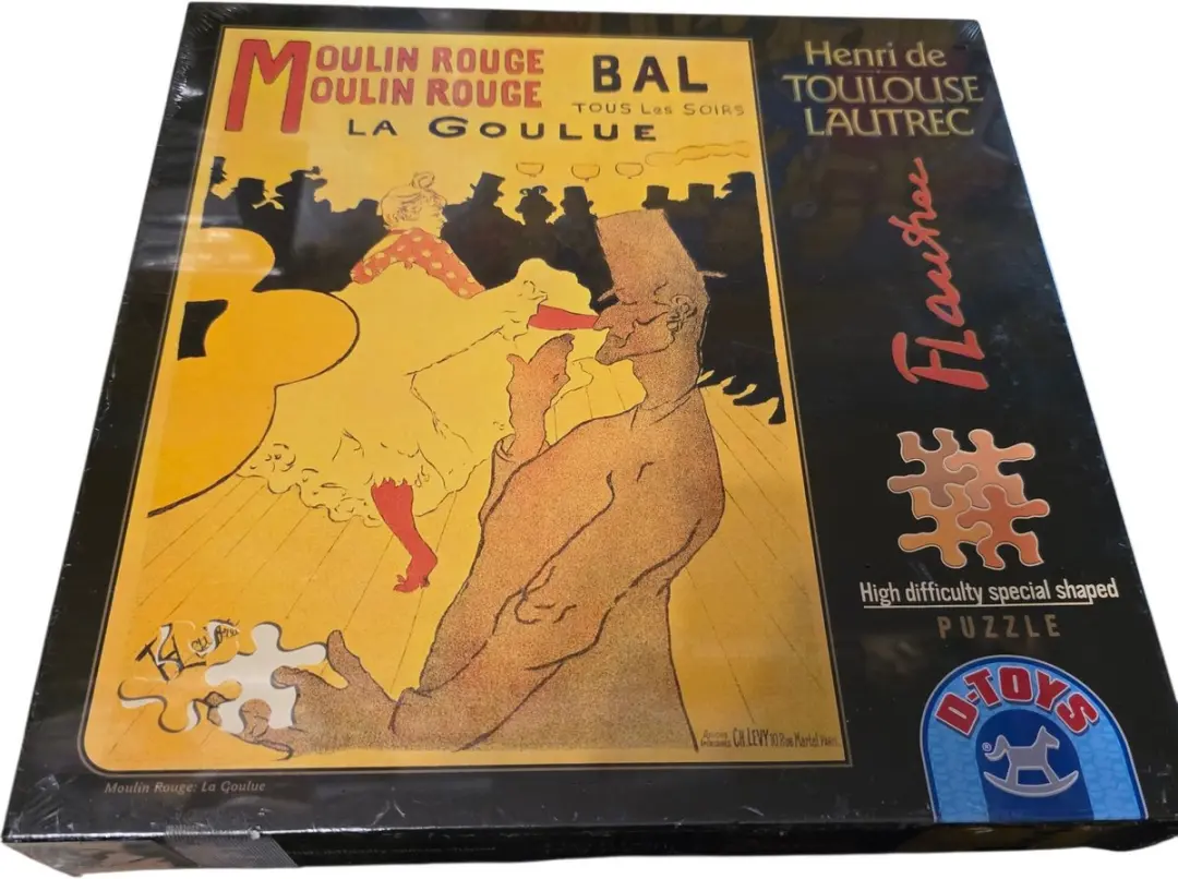 D-Toys Henri de Toulouse Lautrec Moulin Rouge Bal Puzzel 515 Stuks