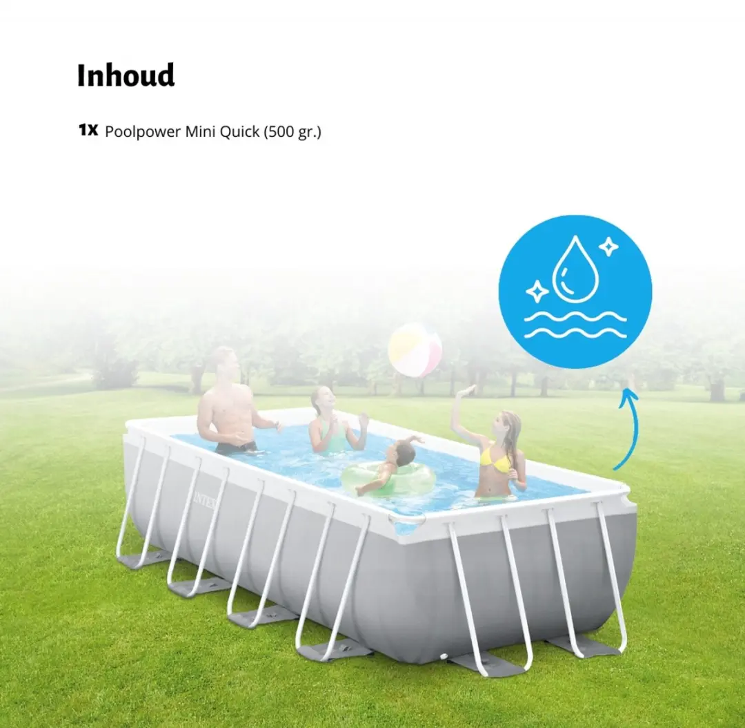 Pool Power Mini Quick Chloortabletten 180 Stuks