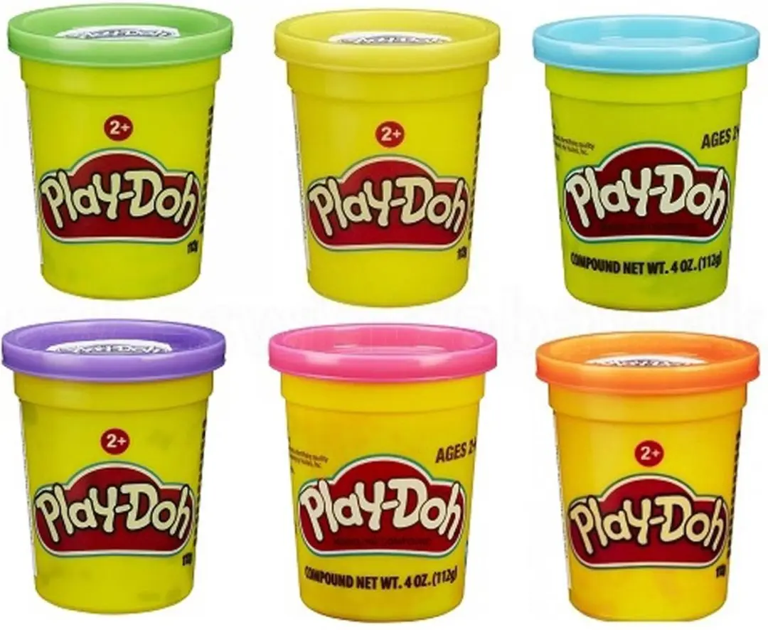 Play-Doh Single Can Assortiment - Verschillende kleuren