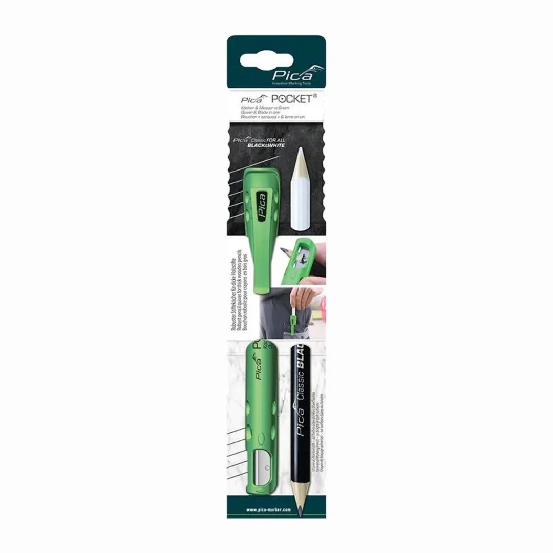Pica Pocket 505/03 - 1 Stuks - Zwart/Wit