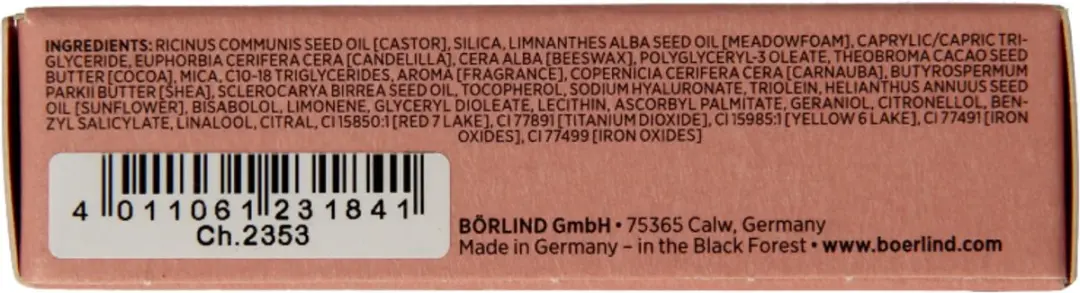 Annemarie Börlind Lipstick Mat Rood 4.2g