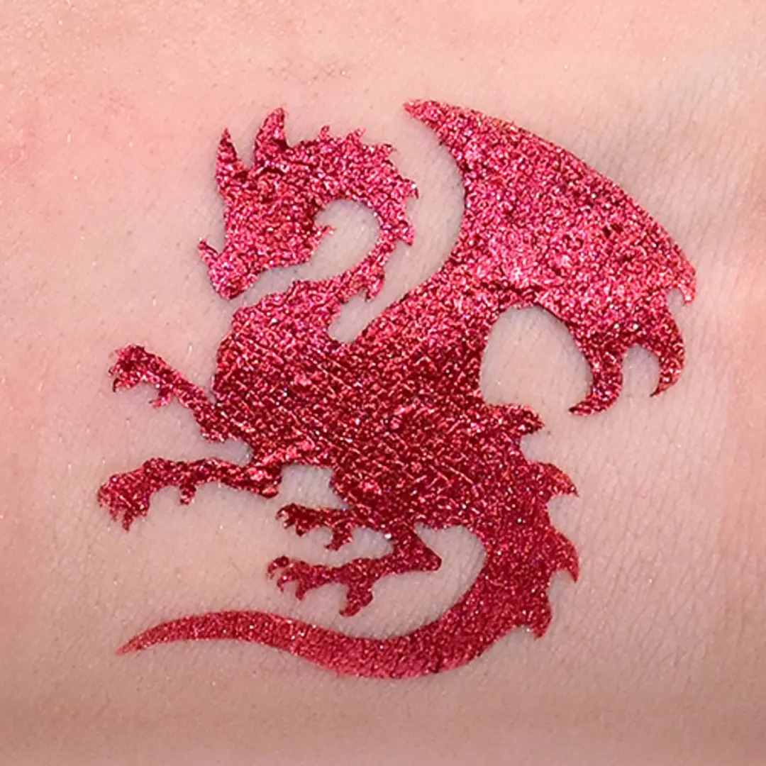 Grimas Glitters 755 - Donkerrood - 5ml