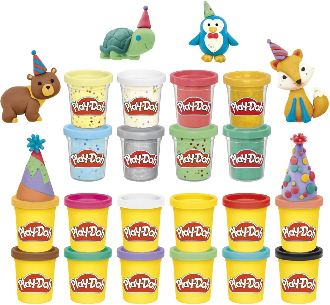 Play-Doh Multikleur 20 Stuks